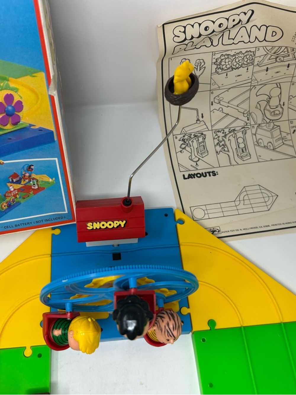 Vintage Snoopy Playland Kids Toy Set - Picture 13 of 16